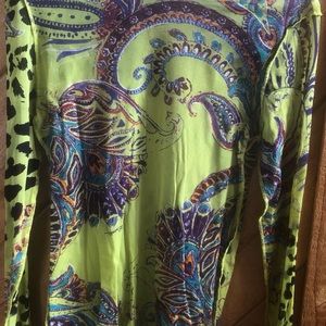 Just Cavalli See Through Pullover Shirt